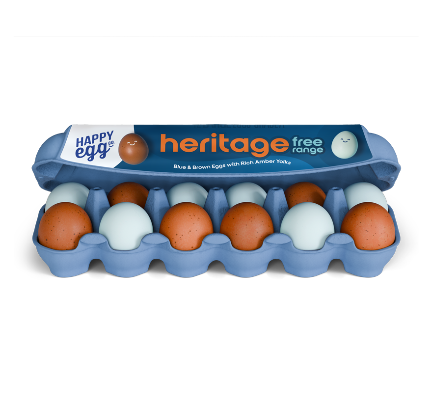 Heritage Eggs Carton