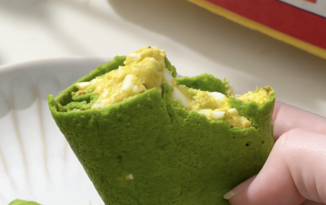 Happy Egg Healthy Spinach Wrap Recipe 1 v2