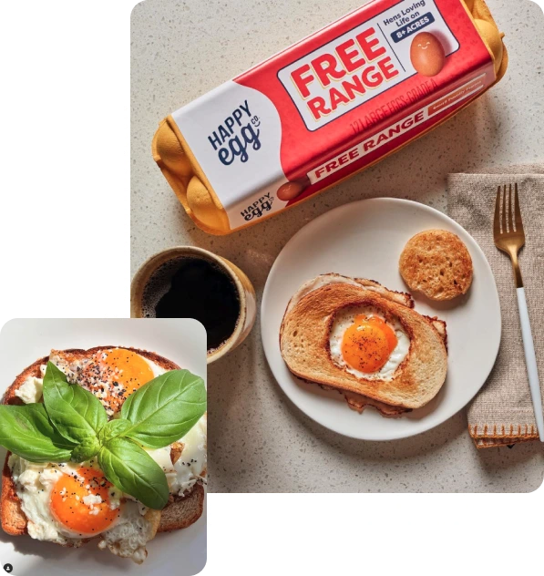 Happy Egg Heritage Blue Egg